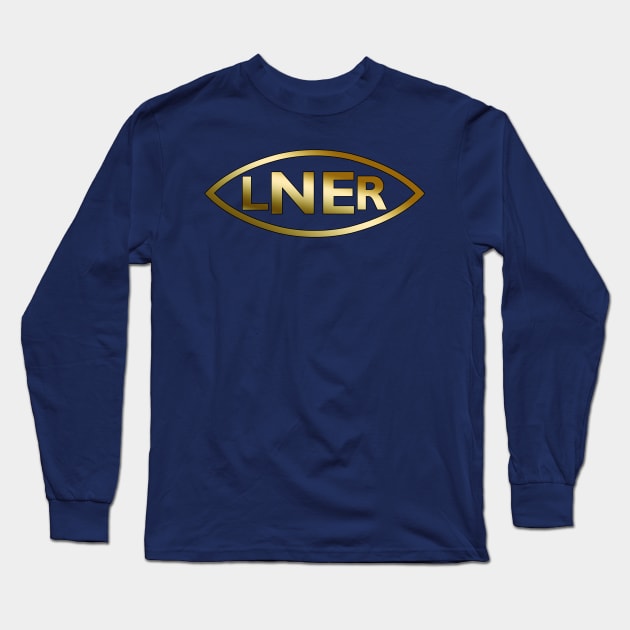 London and North Eastern Railways Long Sleeve T-Shirt by SteveHClark